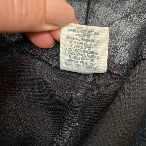 Mudd flex stretch Women's High-Rise Leggings. Size XS, black - Picture 12 of 13